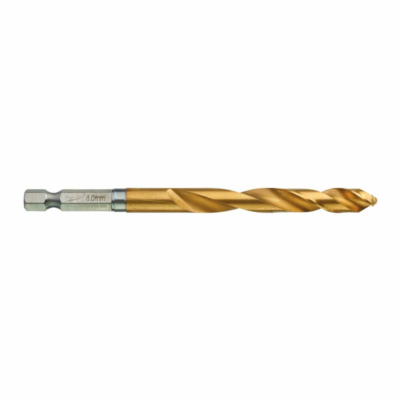 MILWAUKEE FORET MÉTAUX HSSG SHOCKWAVE  8MM (X5) (4932478183)