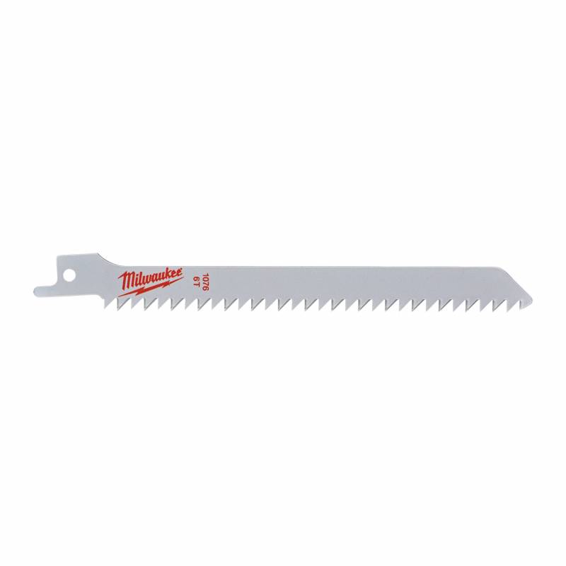 MILWAUKEE LAME SCIE SABRE BOIS & PLASTIQUE 150MM (X3) (48001076)