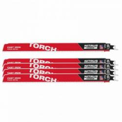 MILWAUKEE LAME SCIE SABRE TCT TORCH NITRUS 300 (X5) (48005563)