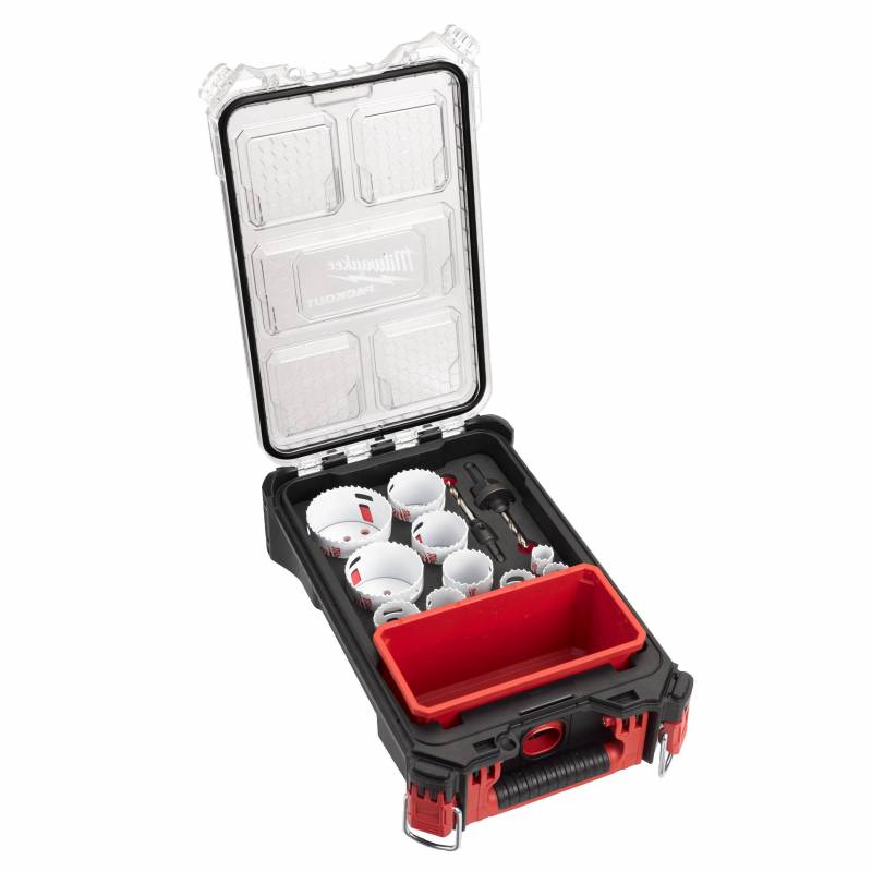 MILWAUKEE COFFRET SCIES CLOCHES HOLE DOZER PACKOUT (4932472248)
