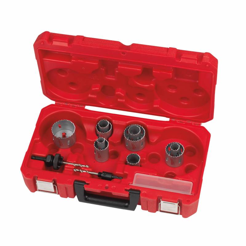 MILWAUKEE SET SCIES CLOCHES BIMÉTAL CONTRACTOR 14PC (4932464720)