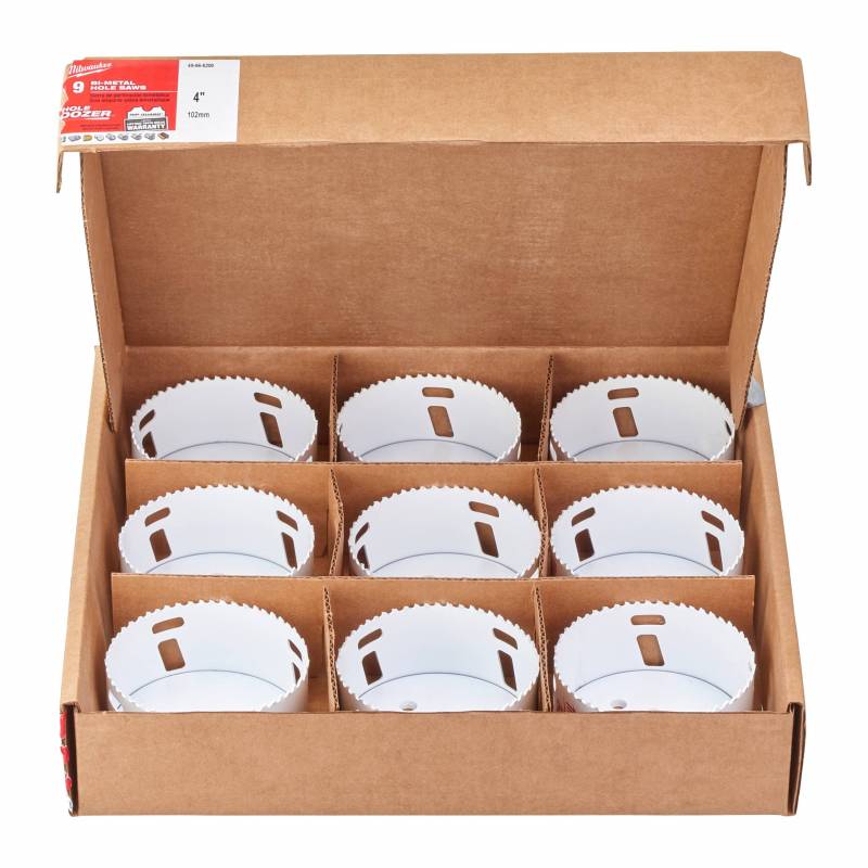 MILWAUKEE SCIE CLOCHE HOLE DOZER BIMÉTAL COBALT 4/6102MM 1PC(9) (49565200)