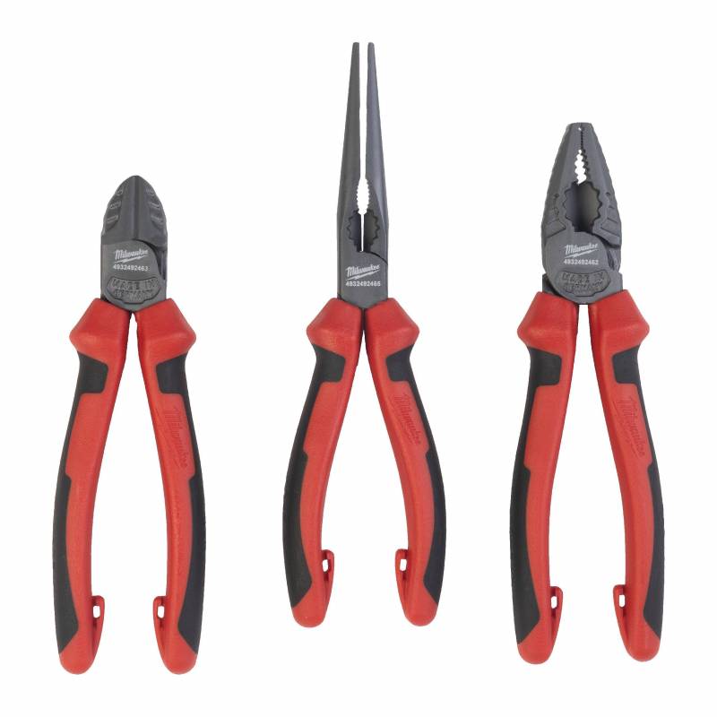 MILWAUKEE SET DE 3 PINCES (UNIVERSELLE
