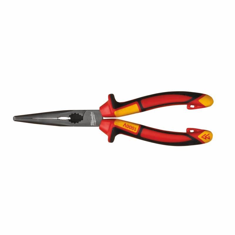 MILWAUKEE PINCE À BEC LONG TÊTE 45° ISOLÉE 205 MM (4932464565)