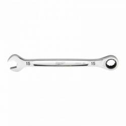 MILWAUKEE CLÉ MIXTE À CLIQUET MAXBITE 15 MM (4932471508)