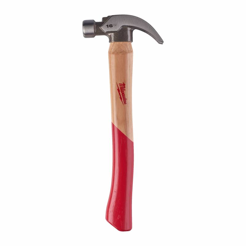 MILWAUKEE MARTEAU ARRACHE-CLOUS COUDE MANCHE BOIS 450g (4932478659)
