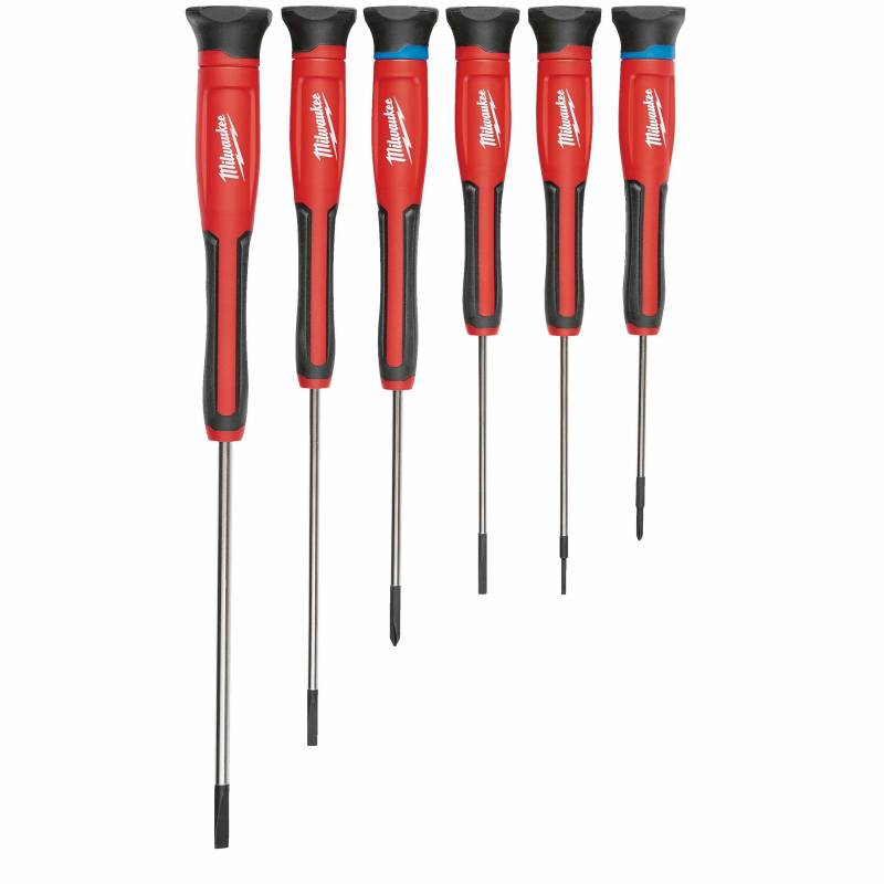 MILWAUKEE SET DE 6 TOURNEVIS DE PRÉCISION  (4932471869)